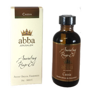 Cassia Anointing Prayer Oil 2oz - Abba Oils Ltd